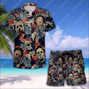 Horror Lover 9 Hawaii Shirt + Beach Short SKU0621