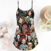 Horror Lover Spaghetti Strap Summer Dress