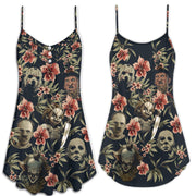 Horror Lover 6 Spaghetti Strap Summer Dress