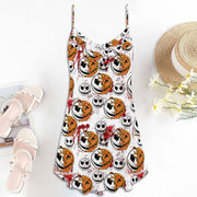 Horror Lover Spaghetti Strap Summer Dress SKU0695