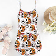 Horror Lover Spaghetti Strap Summer Dress SKU0695