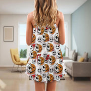 Horror Lover Spaghetti Strap Summer Dress SKU0695