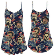 Horror Lover 8 Spaghetti Strap Summer Dress