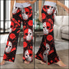 Horror Lover 4 Pajama Pants Print Drawstring Palazzo Lounge