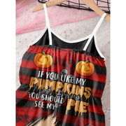 Horror Lover Funny Halloween I Put The Boo Skull Women Cami Romper